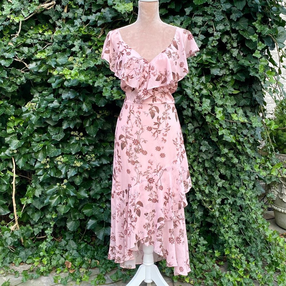 Cooper St. Floral Chiffon Dress